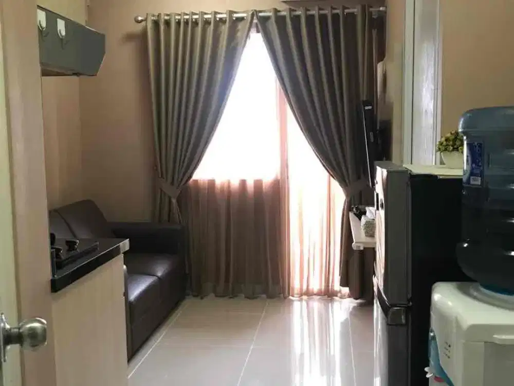 JUAL CEPAT!!! Apartemen Green Pramuka City Harga Murah Full Furnish Lantai Rendah