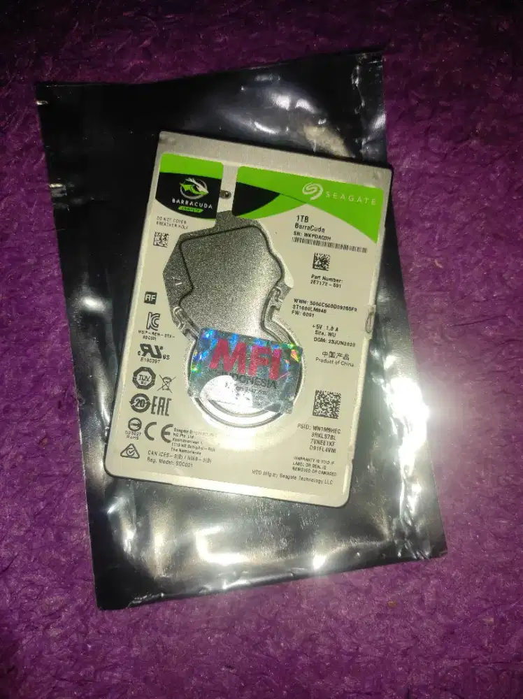 Hd hardisk laptop 1tb seagate