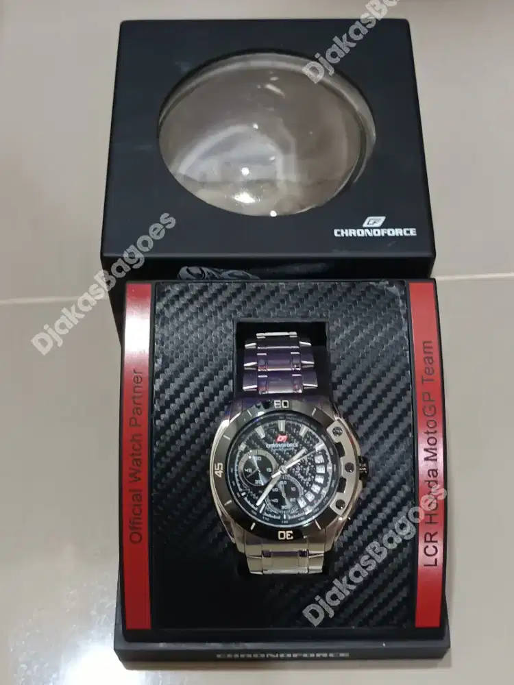 Jam Tangan Pria Chronoforce 5090G Ori Second Mulus