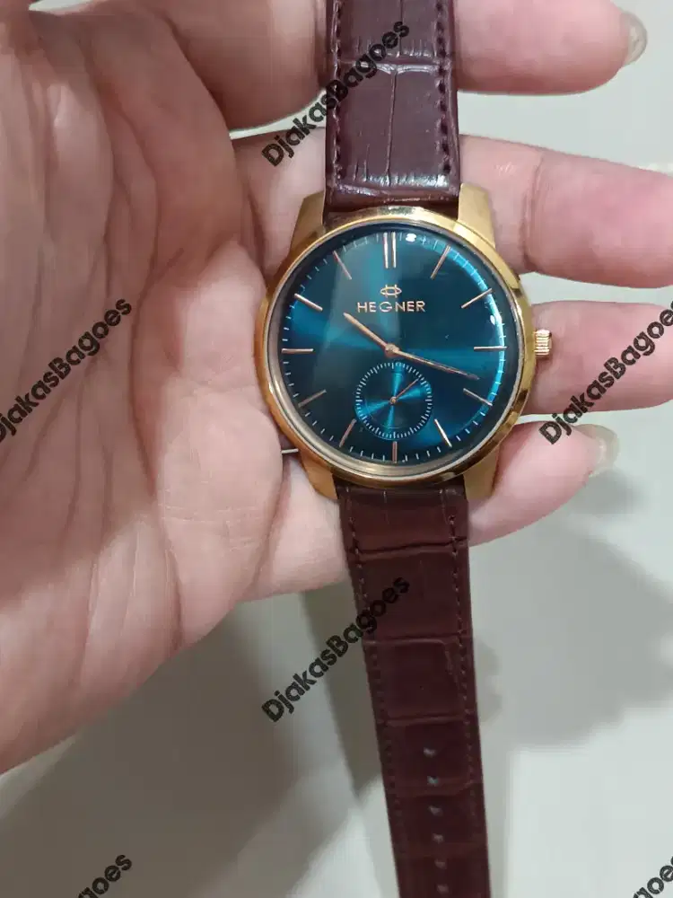 Jam Tangan Pria Hegner Second Mulus Like New
