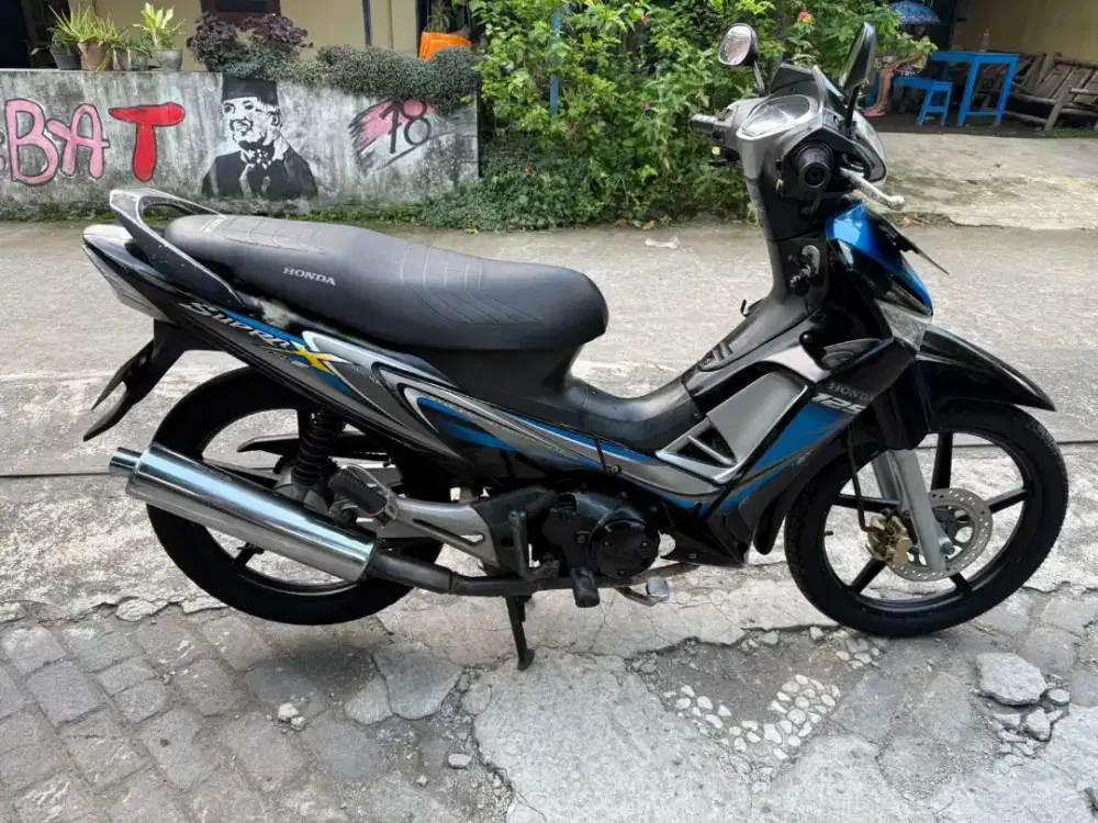 Supra 125 THN 2010 plat AB kota
