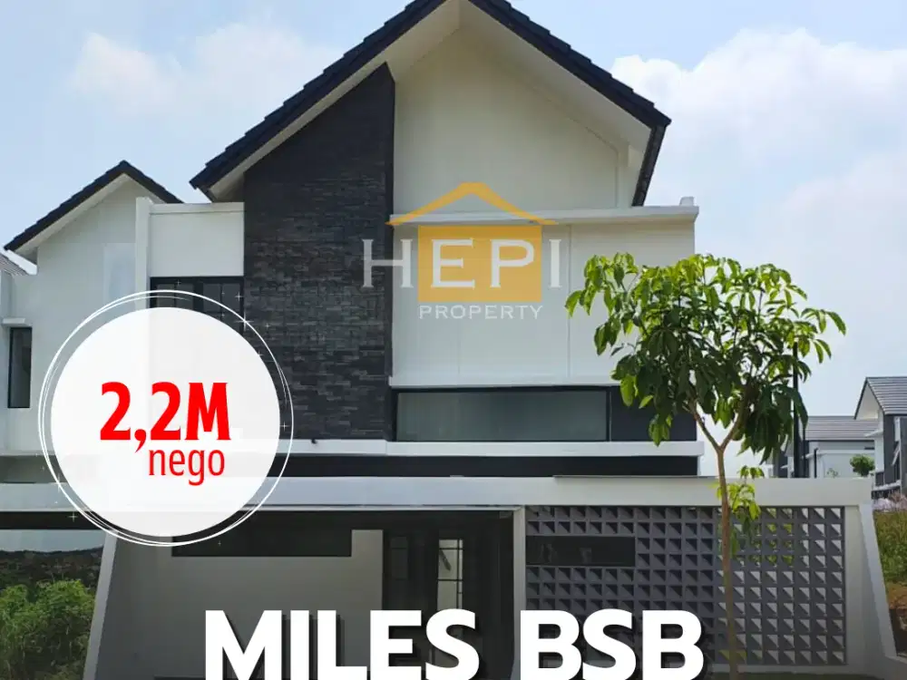 Dijual Rumah di Miles BSB Semarang