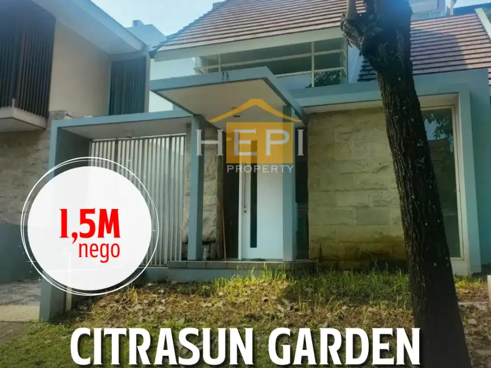 Dijual Rumah Citrasun Garden Saphire Hill Semarang