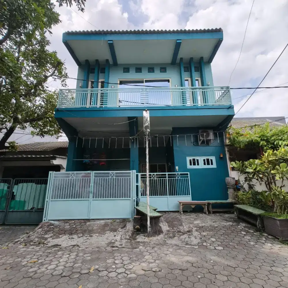 Dijual cepat rumah usaha dengan lingkungan yang nyaman dan asri