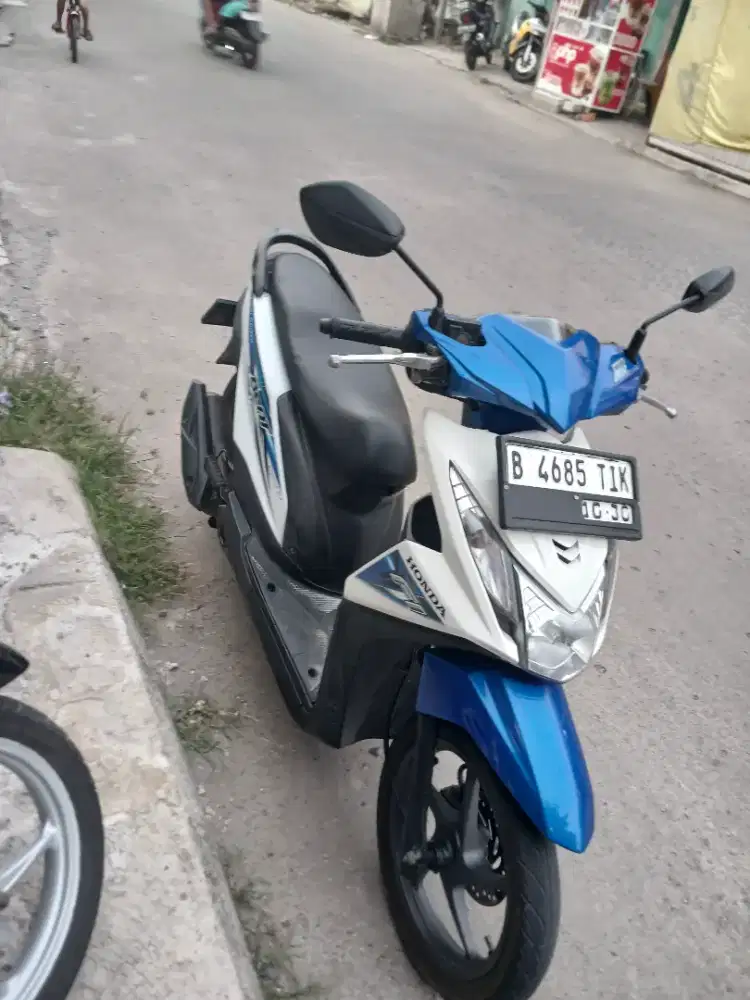 Honda Beat ESP 2015 ss lengkap mesin bagus pajak hidup plat B DKI