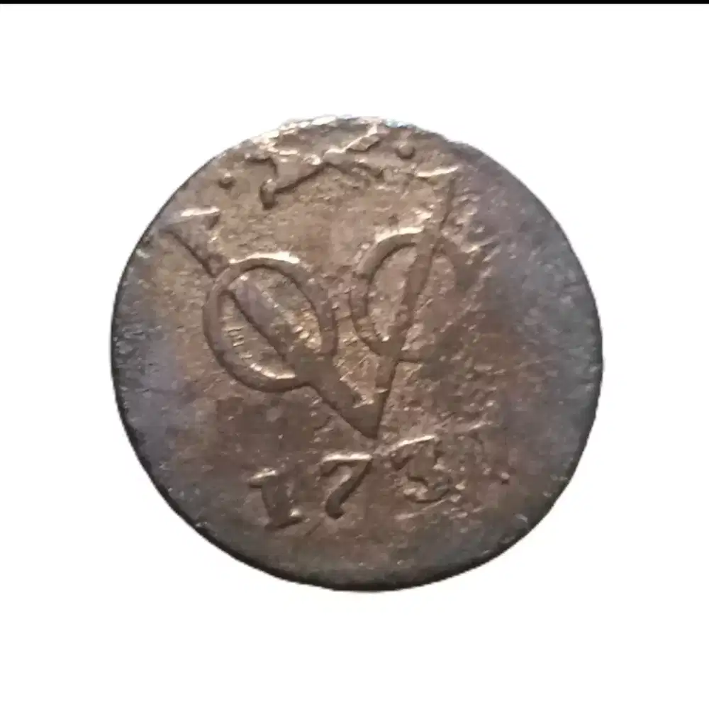 Koin Langka 1731 VOC FOX RUBAH ERA BELANDA KOLEKSI DUYT KUNO