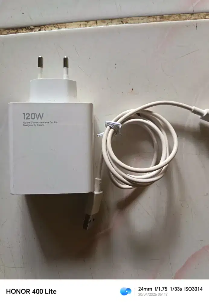 Charger xiaomi 120 watt