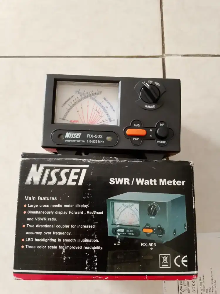 SWR Watt Meter Nissei 503