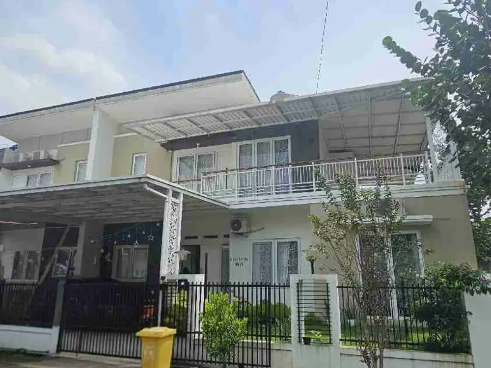 Dijual Rumah Mewah Asri Hadap Taman 2 Lantai Siap Huni Dalam Cluster Di Nusa Indah Residence Bogor