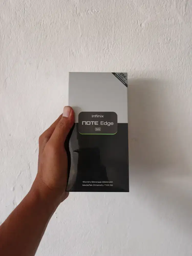 Fast respon WA Infinix Note Edge 5G 8+8/256 Garansi resmi 1thn