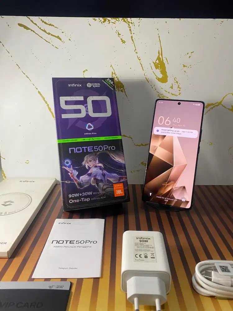 Infinix Note 50 Pro 8/256 Fullset Garansi On