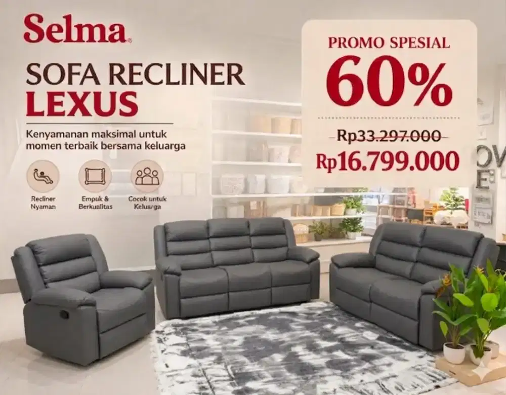 Sofa Set Recliner Lexus