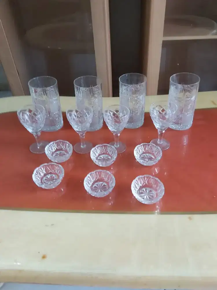 Jual 8 bh kristal Regaska+ 6 bh kristal