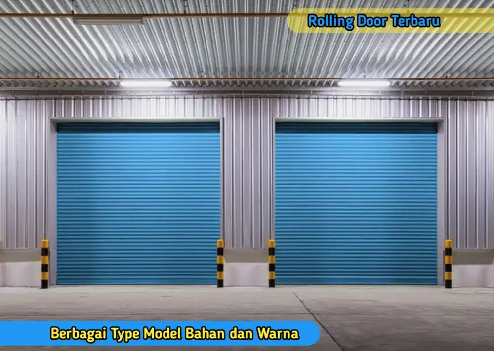 Pasang Rolling Door Toko Galeri Apotek Warung Kedai Gudang Bengkel