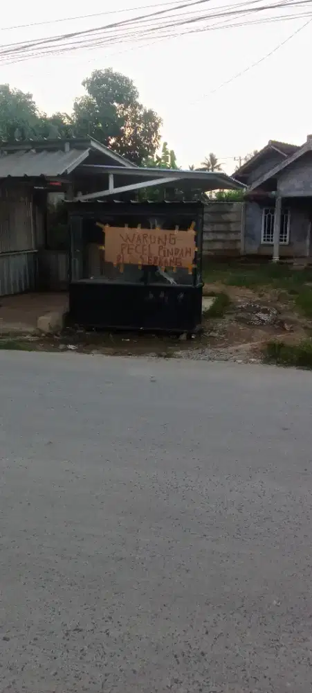 Etalase bekas kebab kokoh berat masih jreng