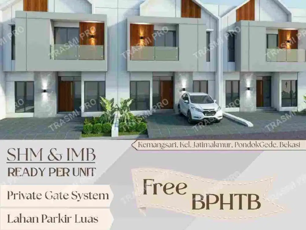Rumah Cluster Baru Siap Huni di Jatibening Bekasi