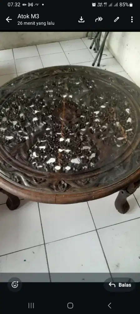 Meja antik dijual segera