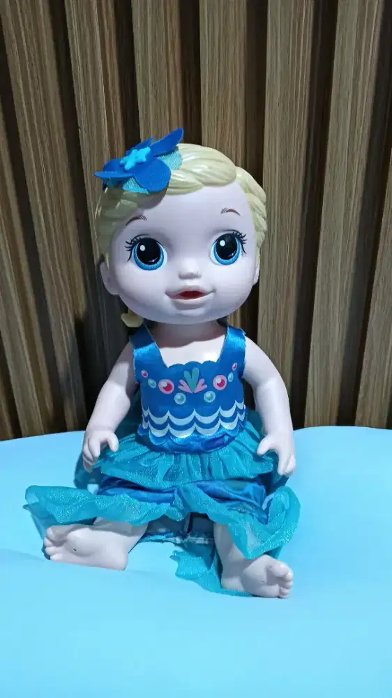 Prelove boneka baby live mermaid