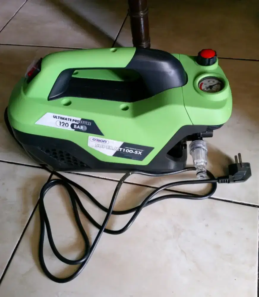 Orion superjet100-SX ultimate pressure