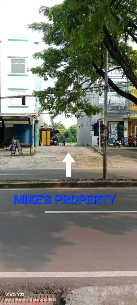 Dijual Cepat Lahan Komersial Strategis Di Jalan Raya Utama Depok 2