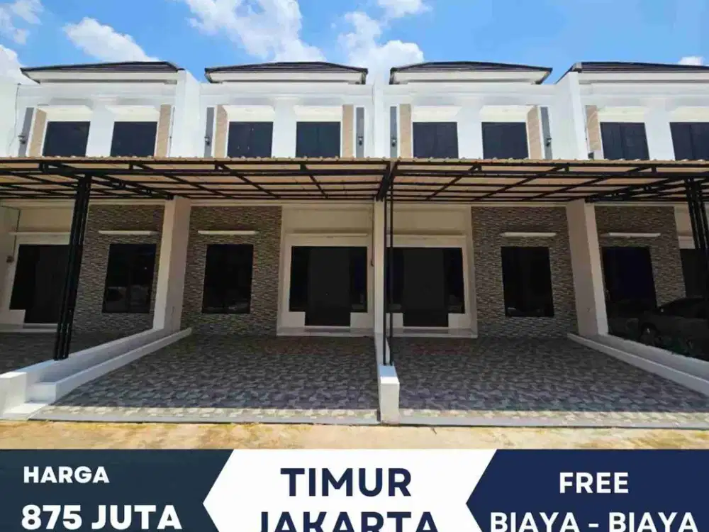 Rumah siap huni, KPR tanpa DP, bebas banjir