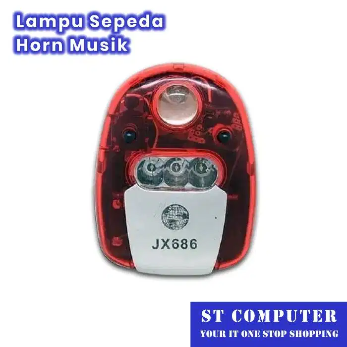 Lampu Sepeda Horn Musik