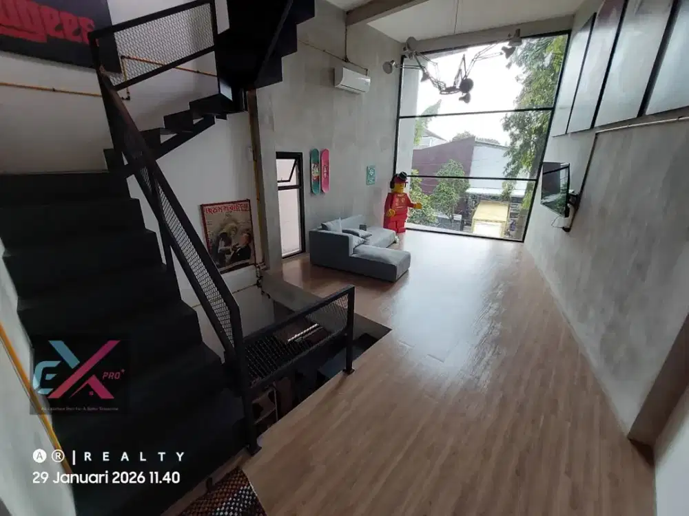 RUMAH KOS INDUSTRIAL DI DAGO ASRI BANDUNG Desain Unik Penghasilan Pasif | Rp3,6 Miliar