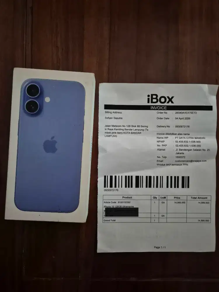 Iphone 16 128Gb New