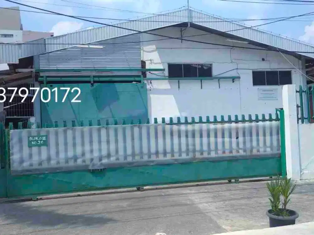 Disewakan Gudang Siap Pakai Strategis di  Sunter Jakarta Utara