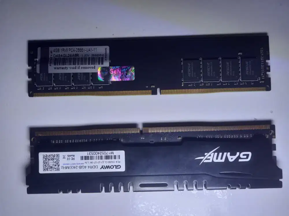 Memory/Ram 4GB DDR4