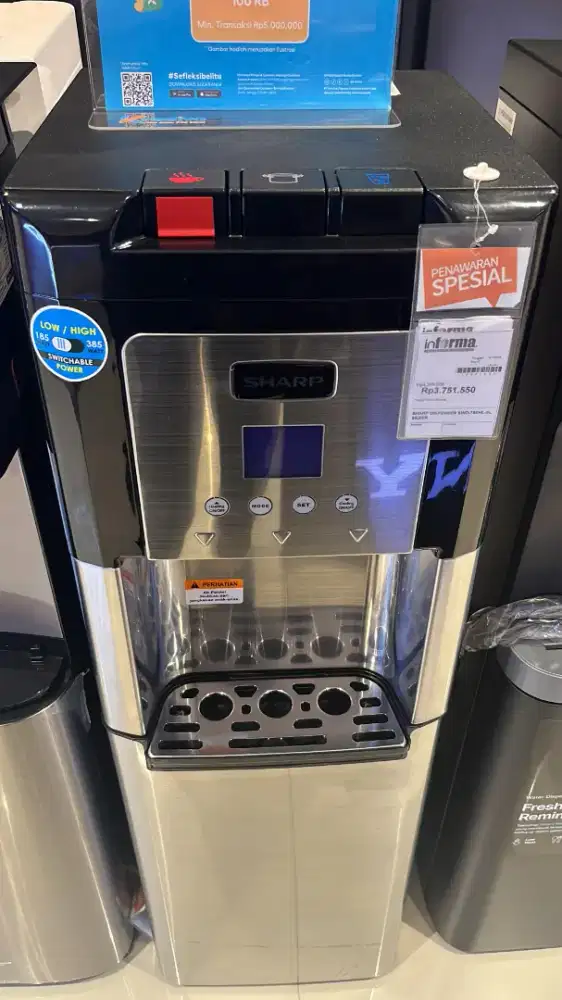 Sharp dispenser galon bawah