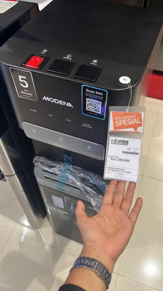 Modena dispenser galon bawah