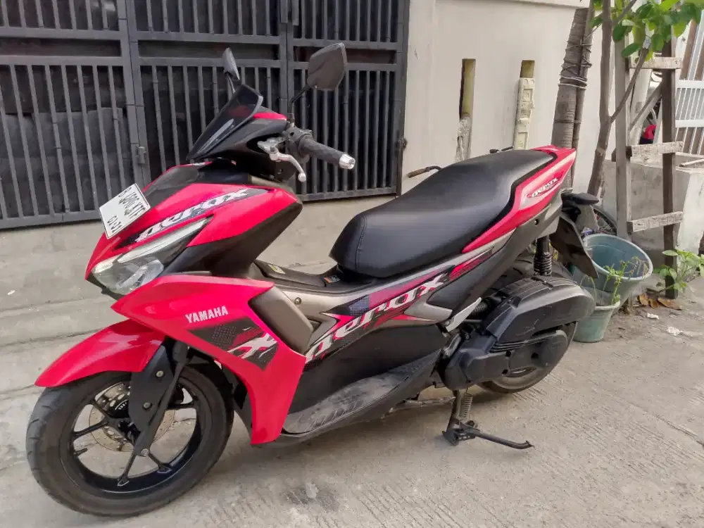 Yamaha Aerox new pajak hidup panjang baru di bayar