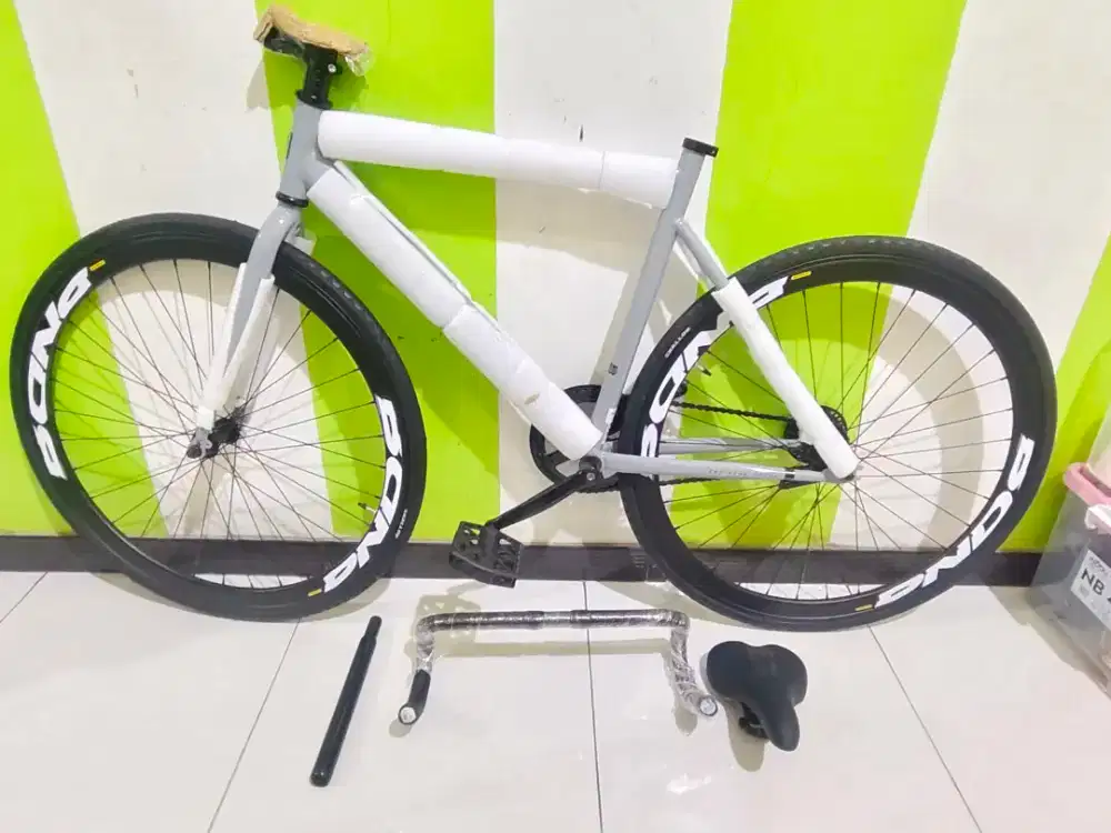sepeda fixie pandora baru buka dus