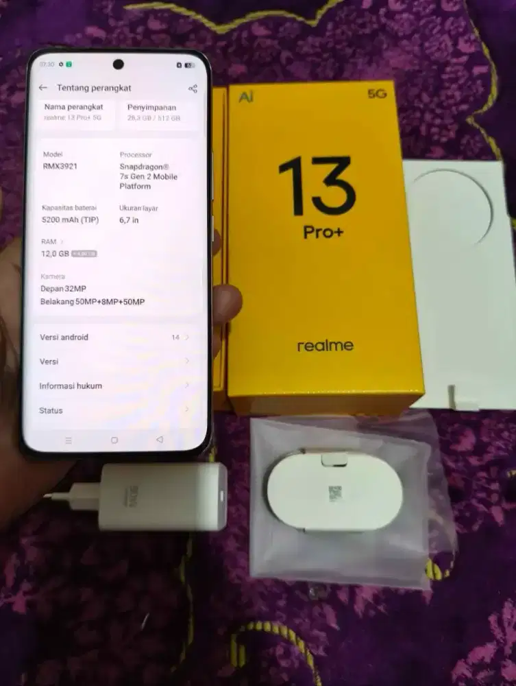 Ralme 13 PRO+ 5G
Ram 12/512 GB