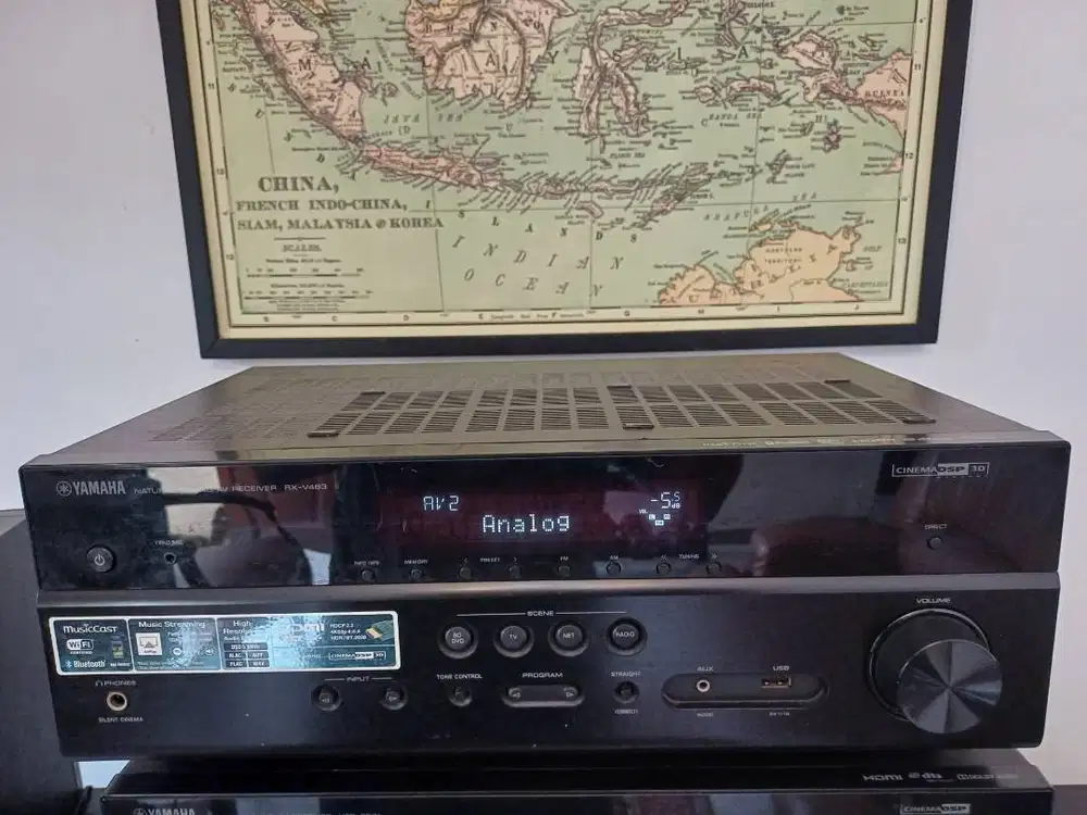 Home Theatre AVR Yamaha RX-V483 Bluetooth