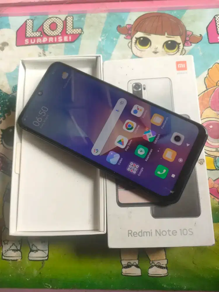 Redmi note 10s Fullset ram 8/128