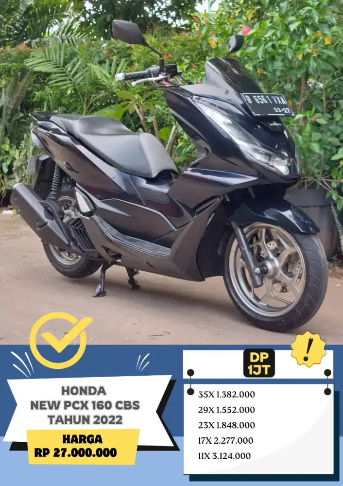 Honda New PCX 160 CBS Tahun 2022 READY