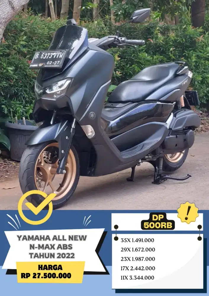 Dp 500rb Yamaha ALL NEW N-MAX C ABS thn 2022