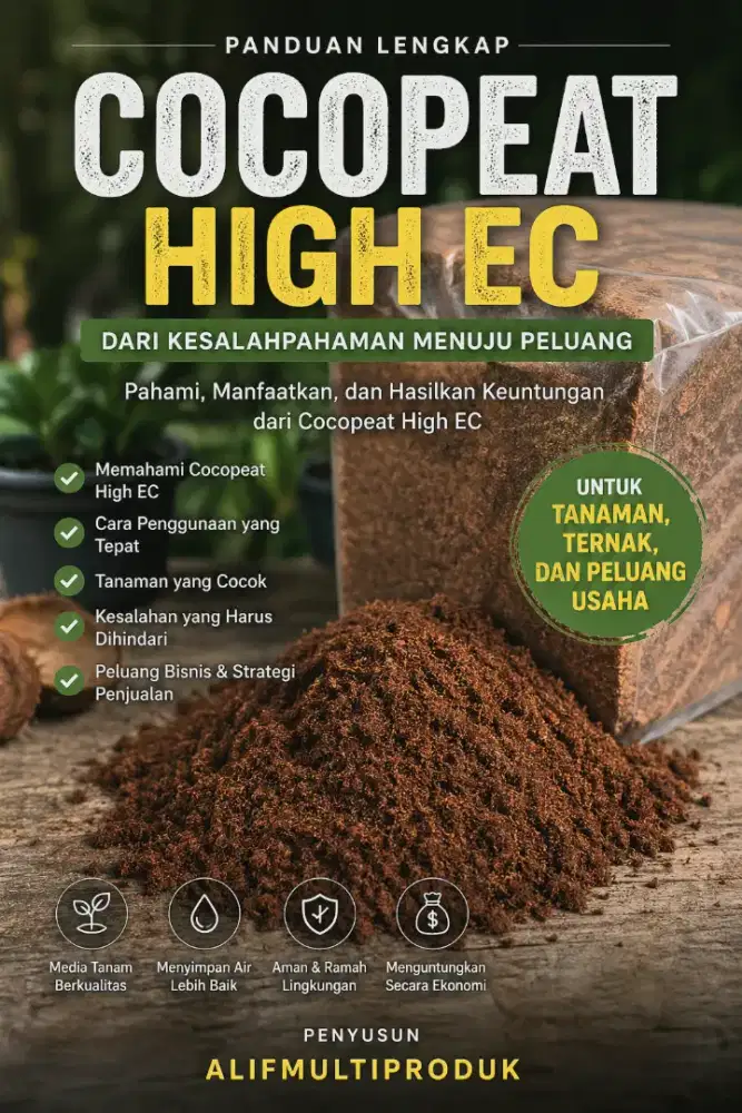 Ebook Panduan Media Tanam Cocopeat High EC