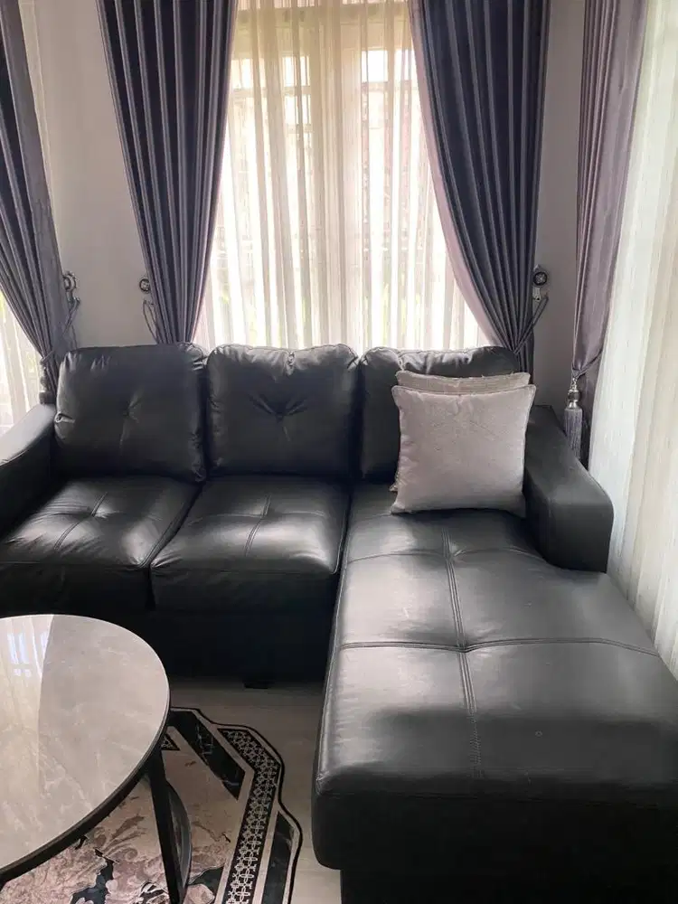 Sofa L Ruang Tamu, Model Minimalist