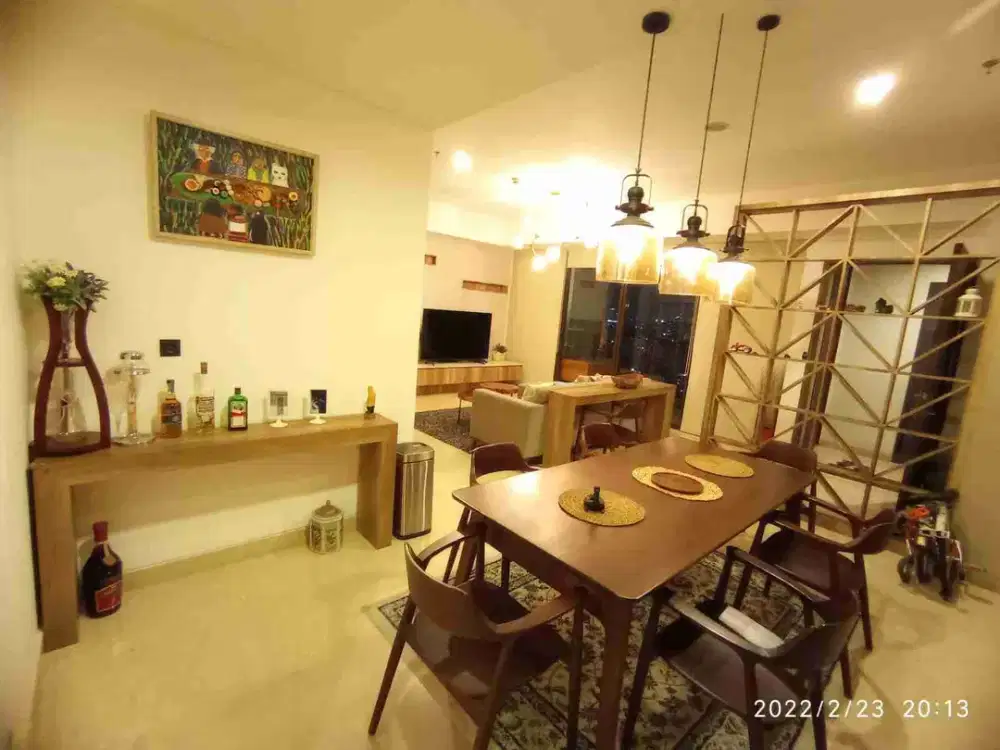 3BR Fully Furnished Apartment for Rent in South Jakarta – One Park Avenue Gandaria, Japanese Expat Preferred