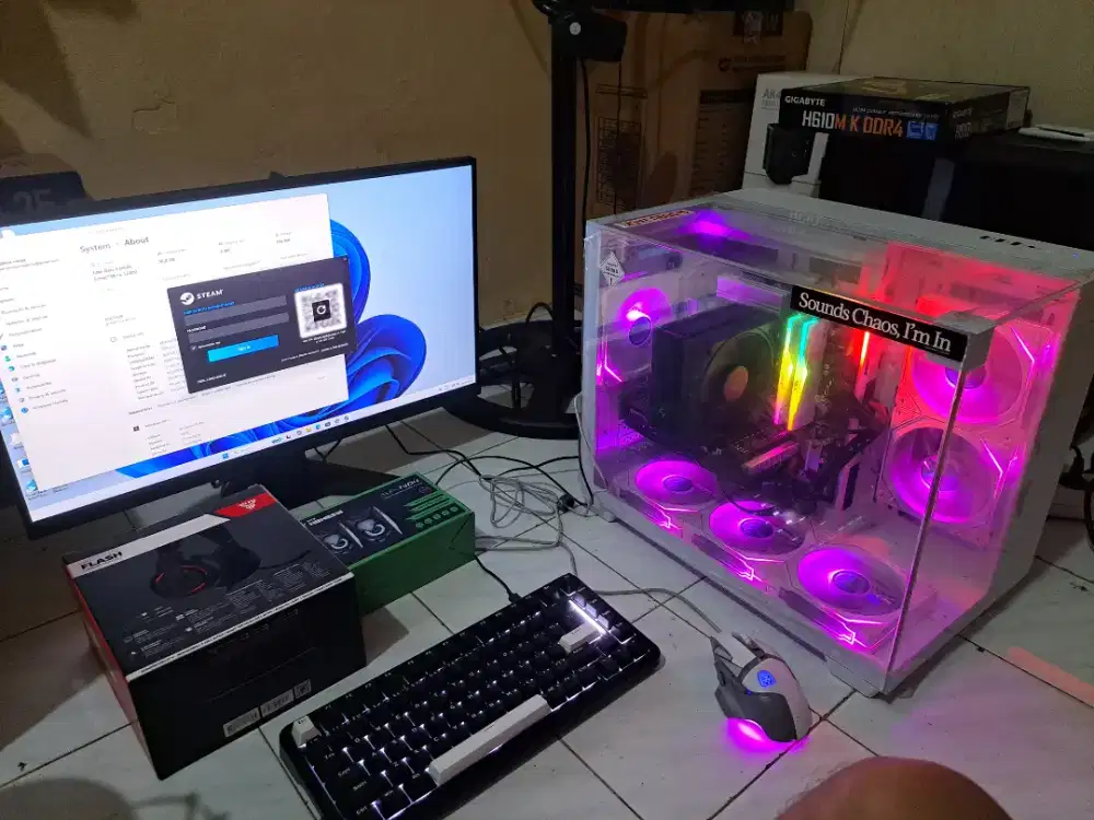 Pc gaming fullset