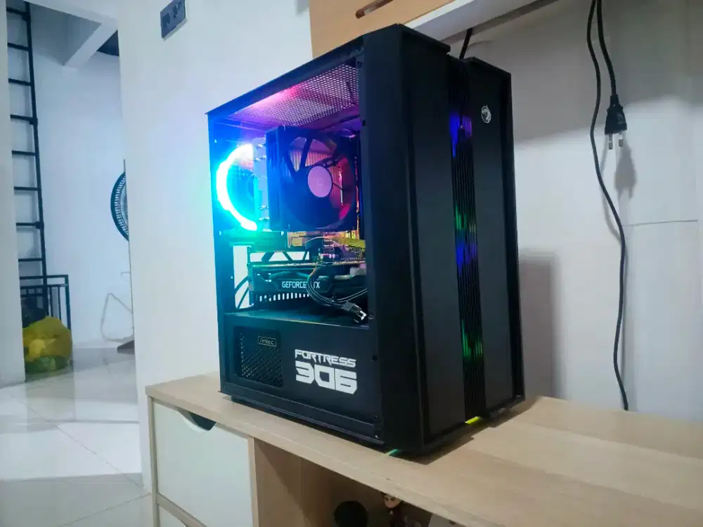 Jual/TT PC Intel Core i3 Gen 10100f GTX 1660 Ti 6Gb Ram 16Gb Ssd 512gb