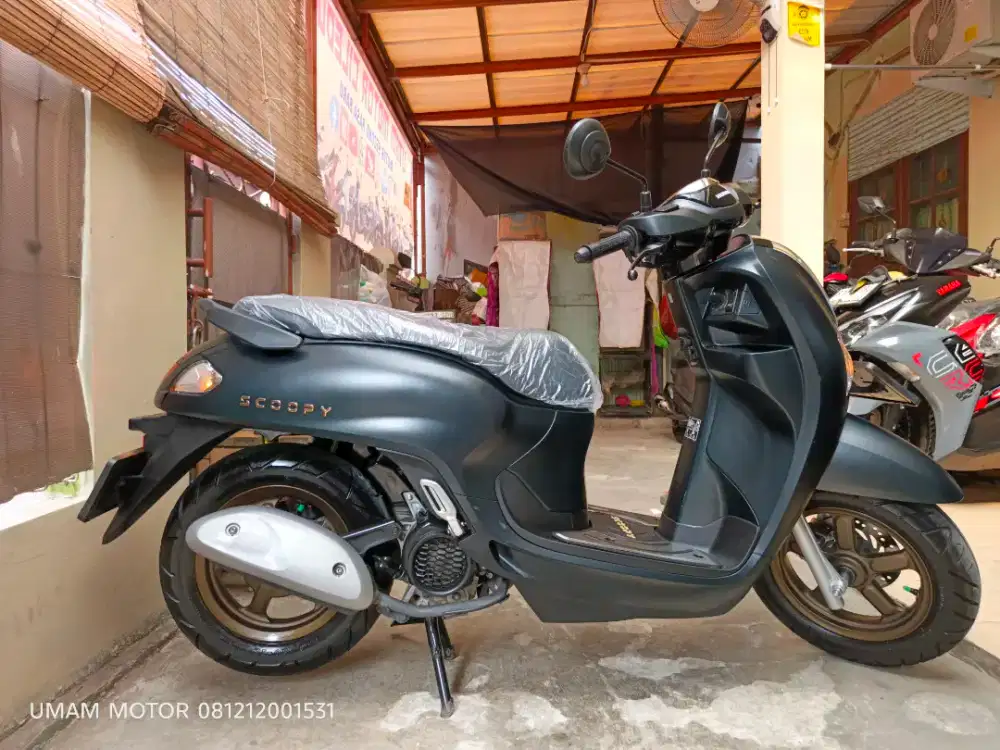 KM 3K HONDA SCOOPY PRESTIGE 2025 BLN 11 BS TT 2024 DI CILEDUG HRGA PAS