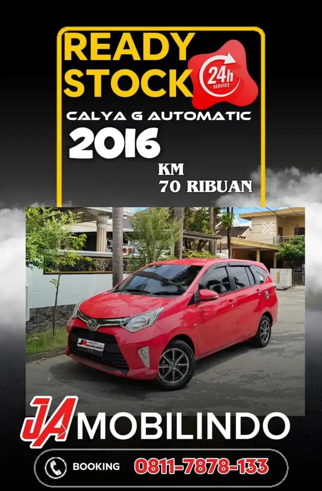 TOYOTA CALYA G AUTOMATIC 2016