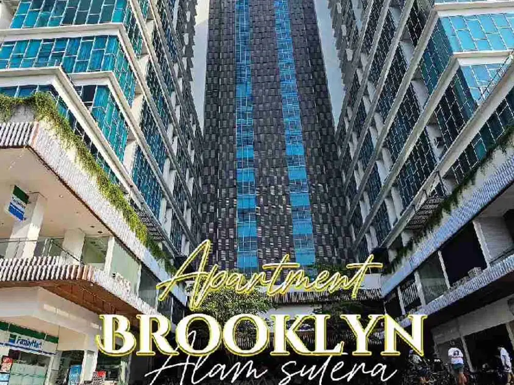 jual rugi apartment Brooklyn alam sutera