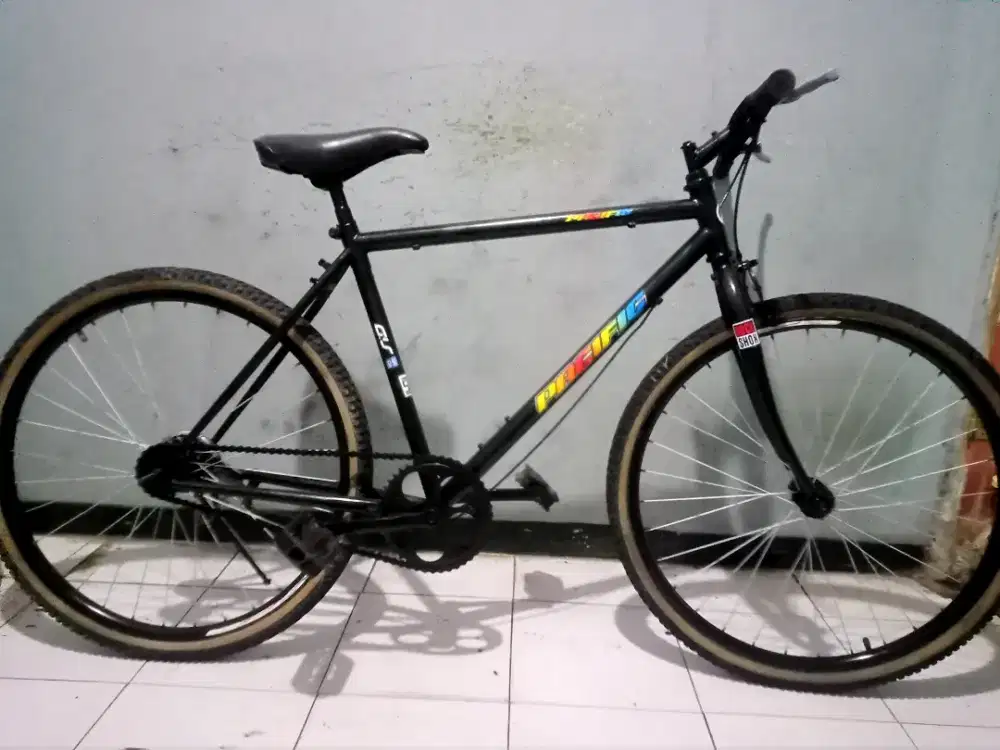 Dijual sepeda gunung MTB PACIFIC ukuran 26 dewasa sepeda bagus normal