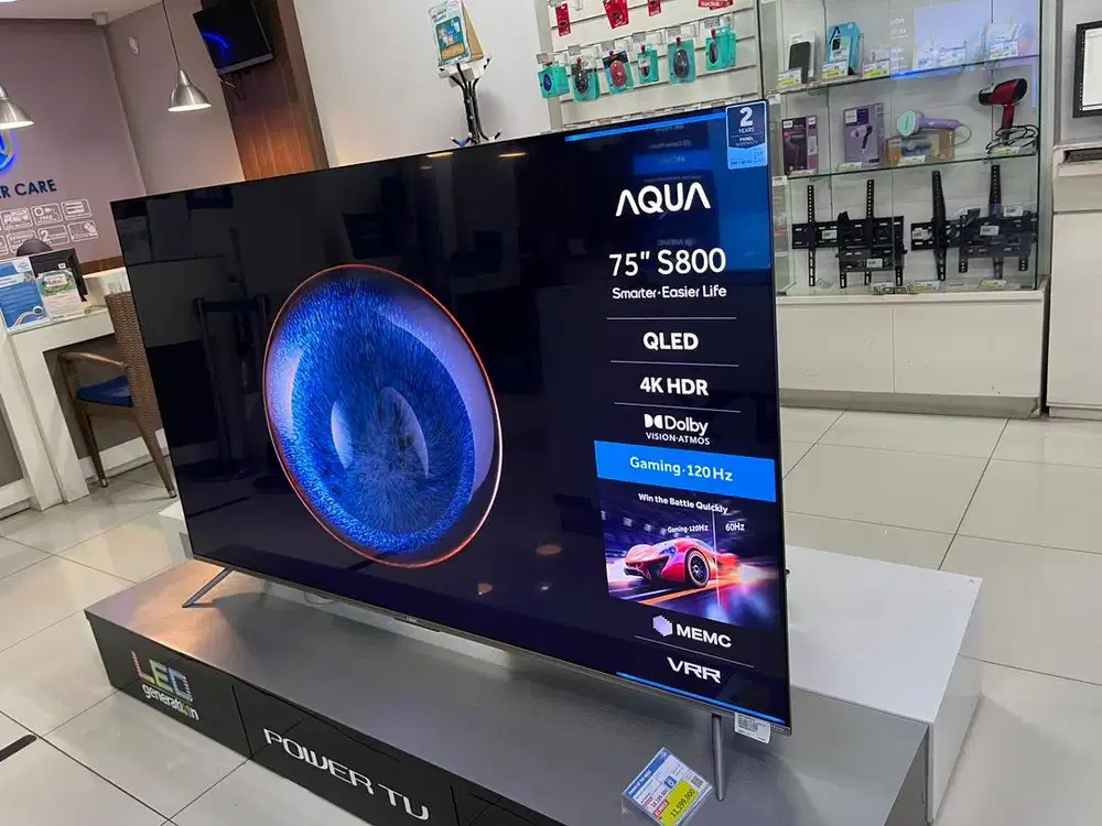 Aqua LED TV 75 inch