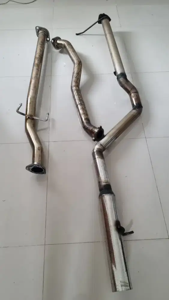 Knalpot Full System All New Pajero Sport Cumi Darat